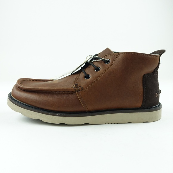 TOMS Men\'s Leather Chukka Boots Size 8 R3S12 main image 6